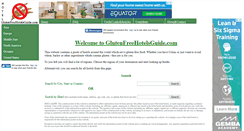 Desktop Screenshot of glutenfreehotelsguide.com