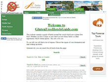 Tablet Screenshot of glutenfreehotelsguide.com